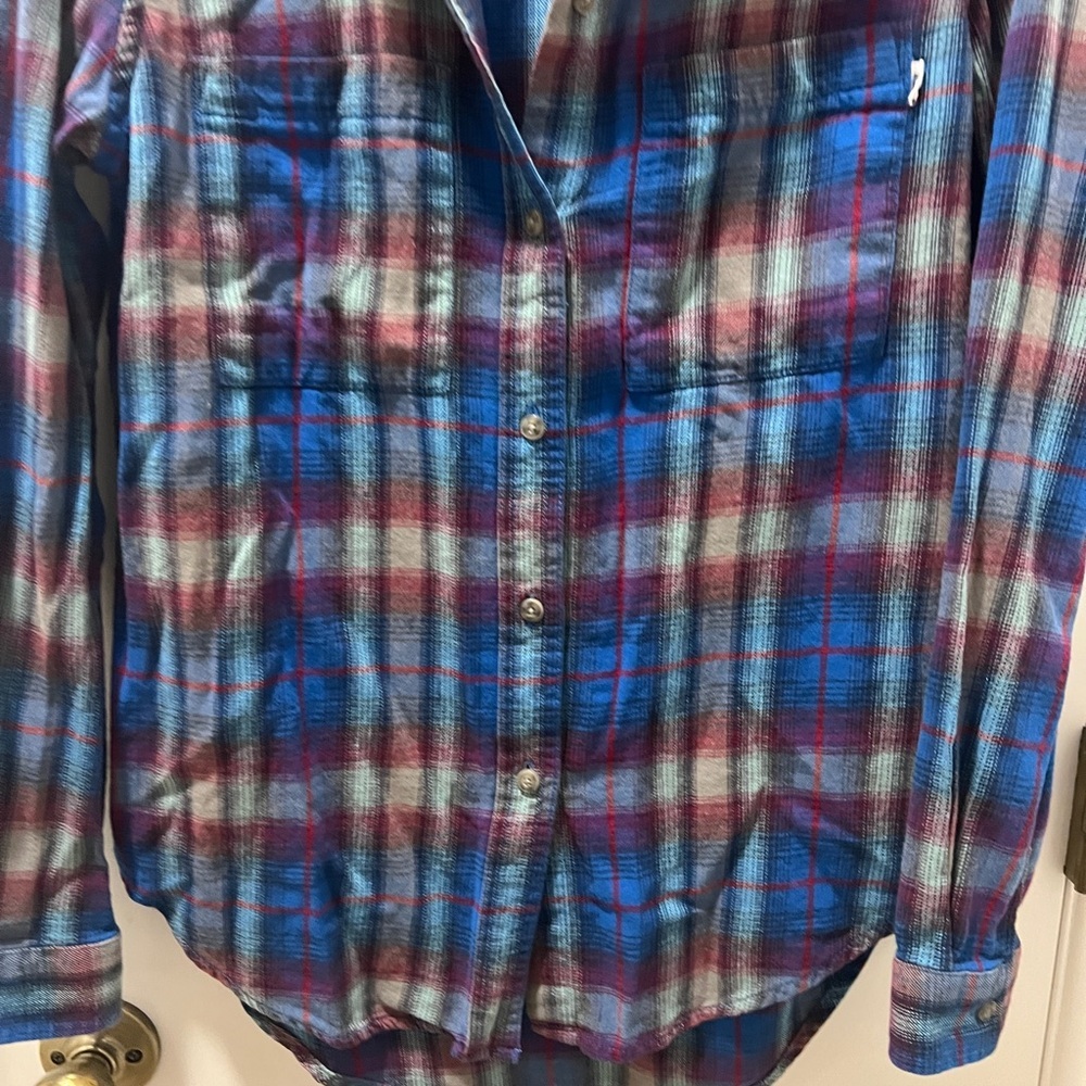 VANS Plaid Flannel Button-Up Shirt | Men’s Medium - Picture 2 of 5